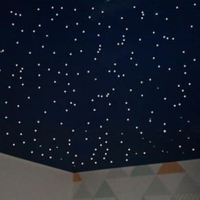 Kit Efeito Noite Estrelado 600 Fibras Otica Estrelado Rgb