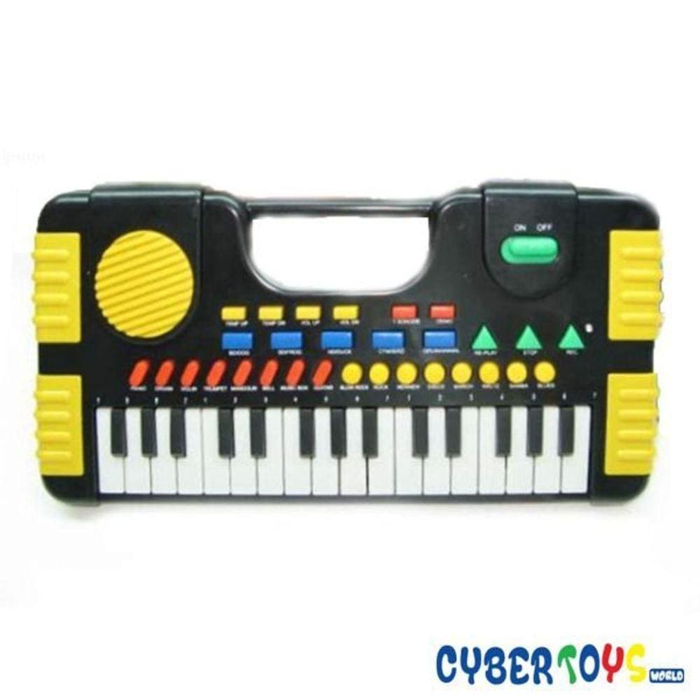 Teclado Eletronico Infantil C/ Microfone 37 Teclas 6 Musicas