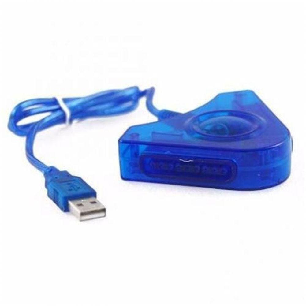 Adaptador Usb Para Controle Ps2 E Ps1 Ligue No Pc Ps3