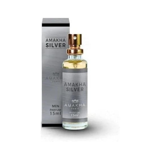 imagem-Perfume Silver Amakha Paris 15Ml Excelente Para Bolso Men