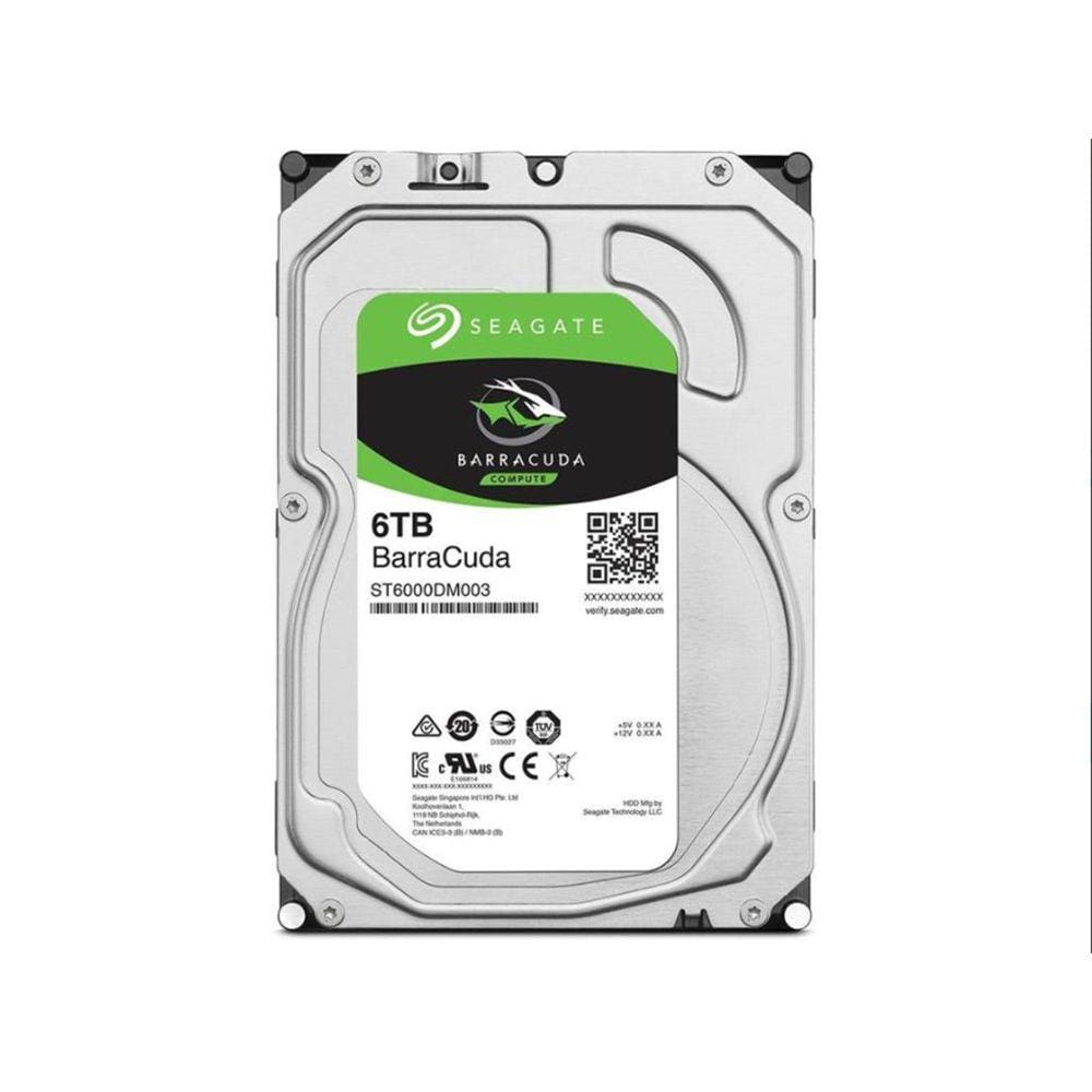 Hdd Seagate Barracuda 6 Tb P/ Desktop - St6000dm003 | Casas Bahia