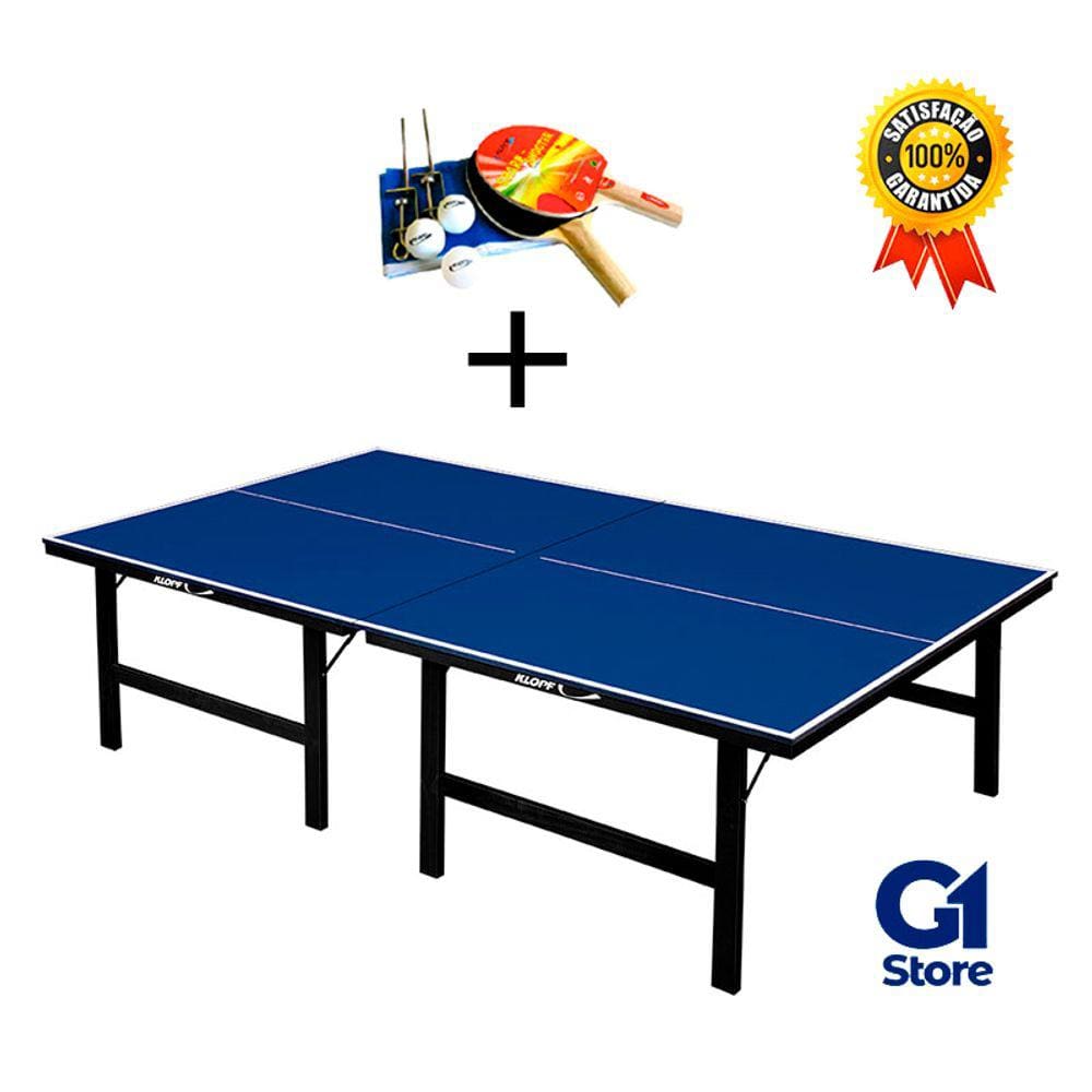 Medida oficial da mesa ping pong