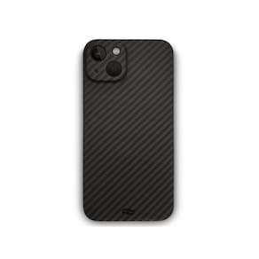 Para phone 13 Mini Capa Case Capinha Carbono Kevlar Premium Luxo