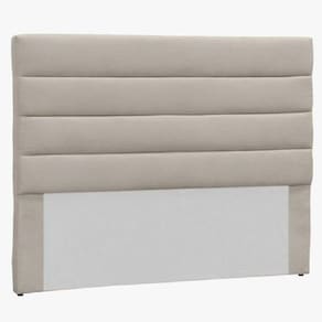Cabeceira Solteiro Estofada Berlim Bege -m&f Decor