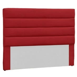Cabeceira King Estofada Berlim Vermelho -m&f Decor