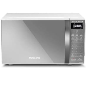 Microondas 21L Porta Espelhada Nn-st27l Panasonic Branco 220V