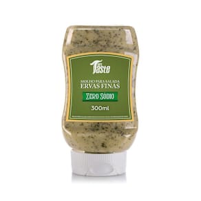 Molho Para Salada Ervas Finas (Zero Sódio) Mrs Taste - 300ml