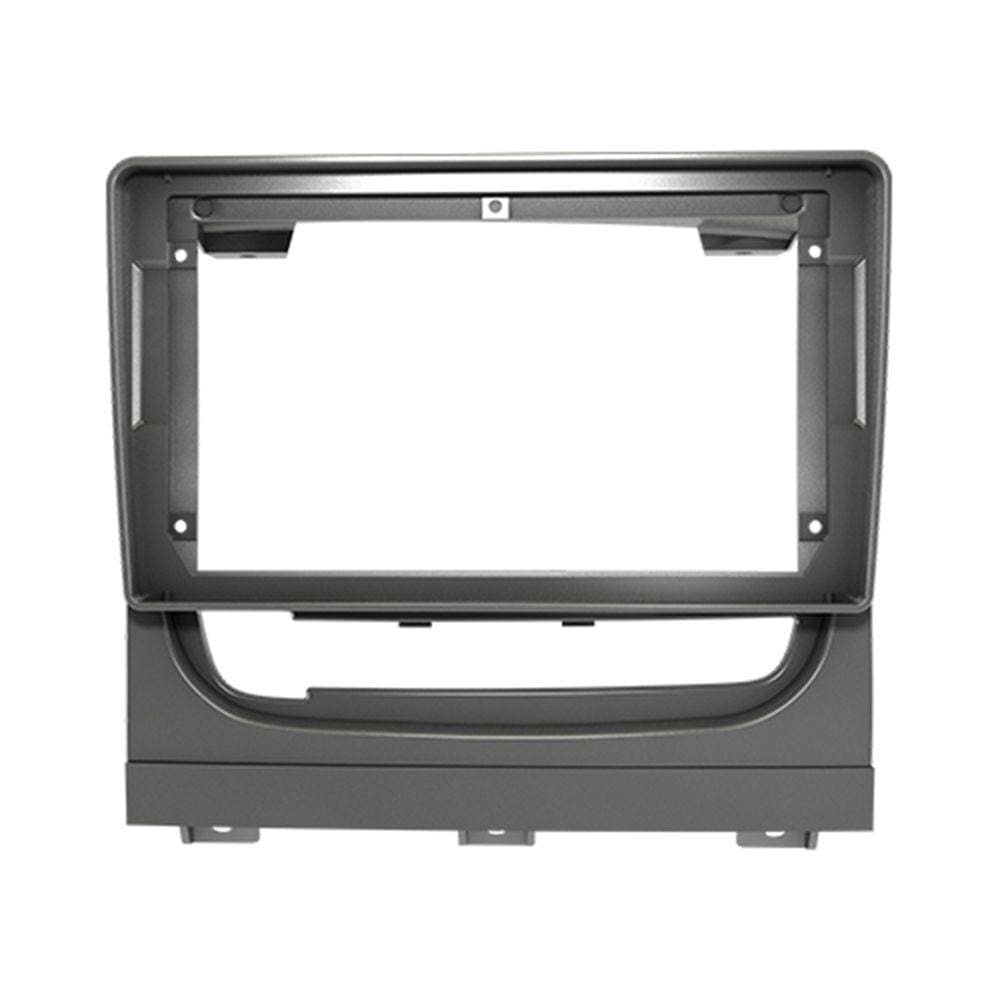 Moldura Painel Multmidia 9" Fiat Idea e Adventure 2013 a 2018 - Prata