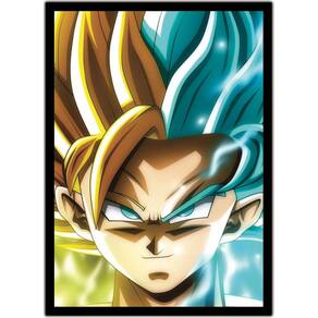 Quadro Anime Desenho Dragon Ball Goku Vegeta TT18