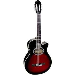 Violão Eletro-Acústico Giannini Gnf-1D Red Burst Com Cutaway