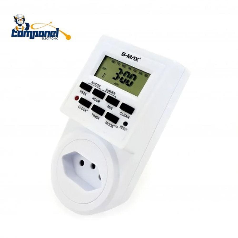 Timer Temporizador Digital Bivolt Com Relógio | Casas Bahia