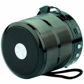 Mini Caixa De Som Speaker Com Bluetooth E Entrada Usb