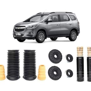 4 Kit Amortecedor Dianteiro Traseiro Gm Spin 2016 2017 2018