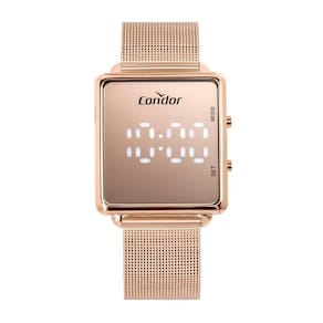 Relógio Condor Feminino Digital Rosé Comd1202Ag/4J