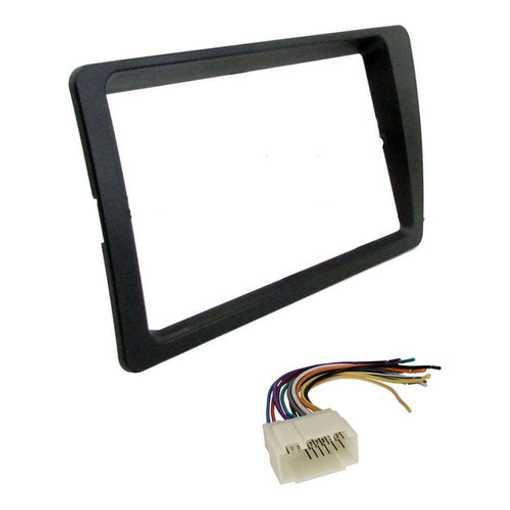 Moldura 2din Honda Civic 2001 2002 2004 205 2006 Com Chicote