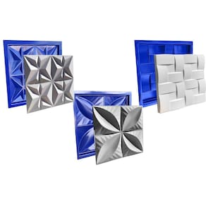 Conjunto 3 Formas 3d Gesso E Cimento Abs 1mm Lindíssimo