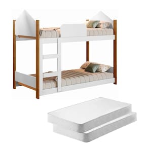 Mini Beliche Infantil Casa Samuel com Colchões