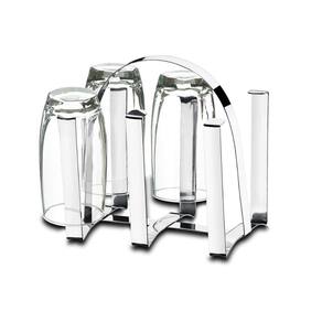Suporte Inox para 6 Copos - Suprema  Brinox