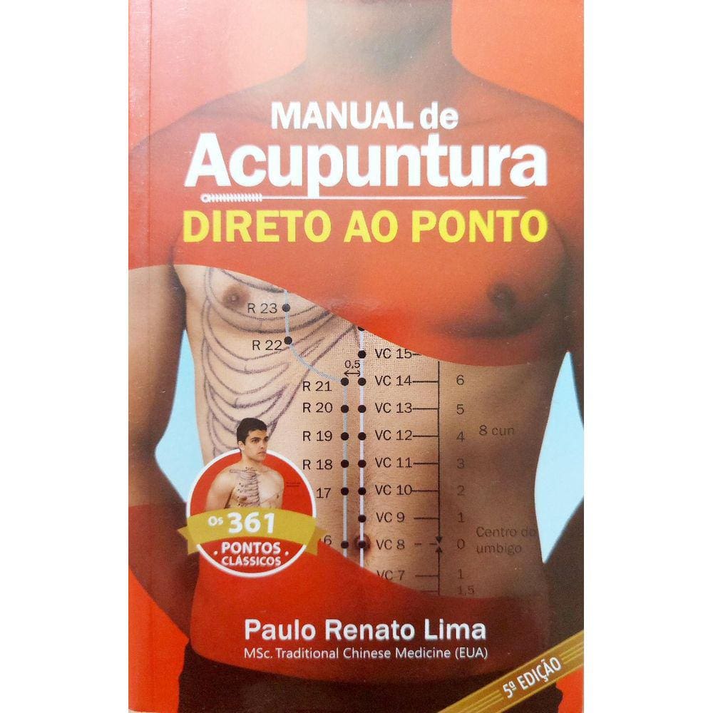 Livro Direto Ao Ponto Acupuntura Casas Bahia 5207