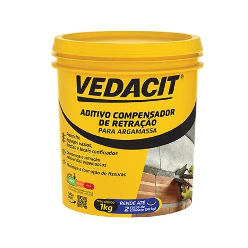 Aditivo Compesador de Retração Vedacit 1kg