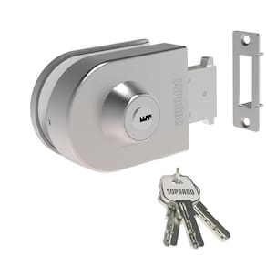 Fechadura Auxiliar De Pressão Vidro Porta De Correr Vp530