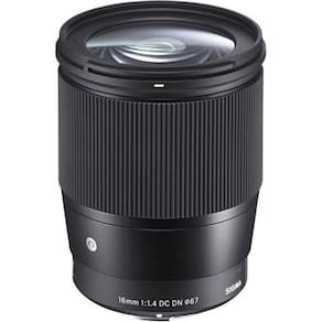 Lente Sigma Dc 16mm F/1.4 Comtemporary P/sony