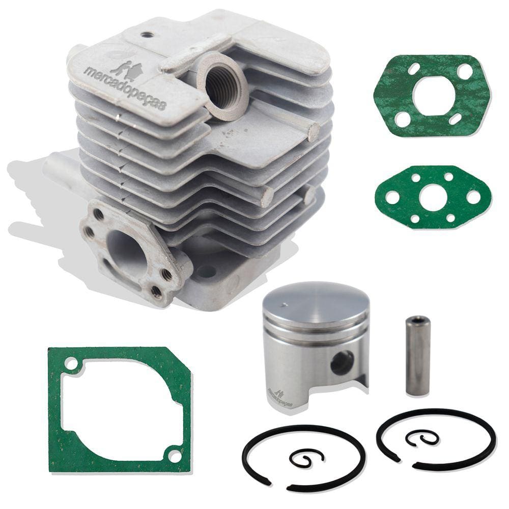 Kit Cilindro P/ Roçadeira Shindaiwa C230 Com Jogo De Juntas