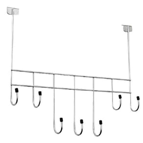 Cabide Porta 7 Ganchos Cromado 35 Cm - 18454