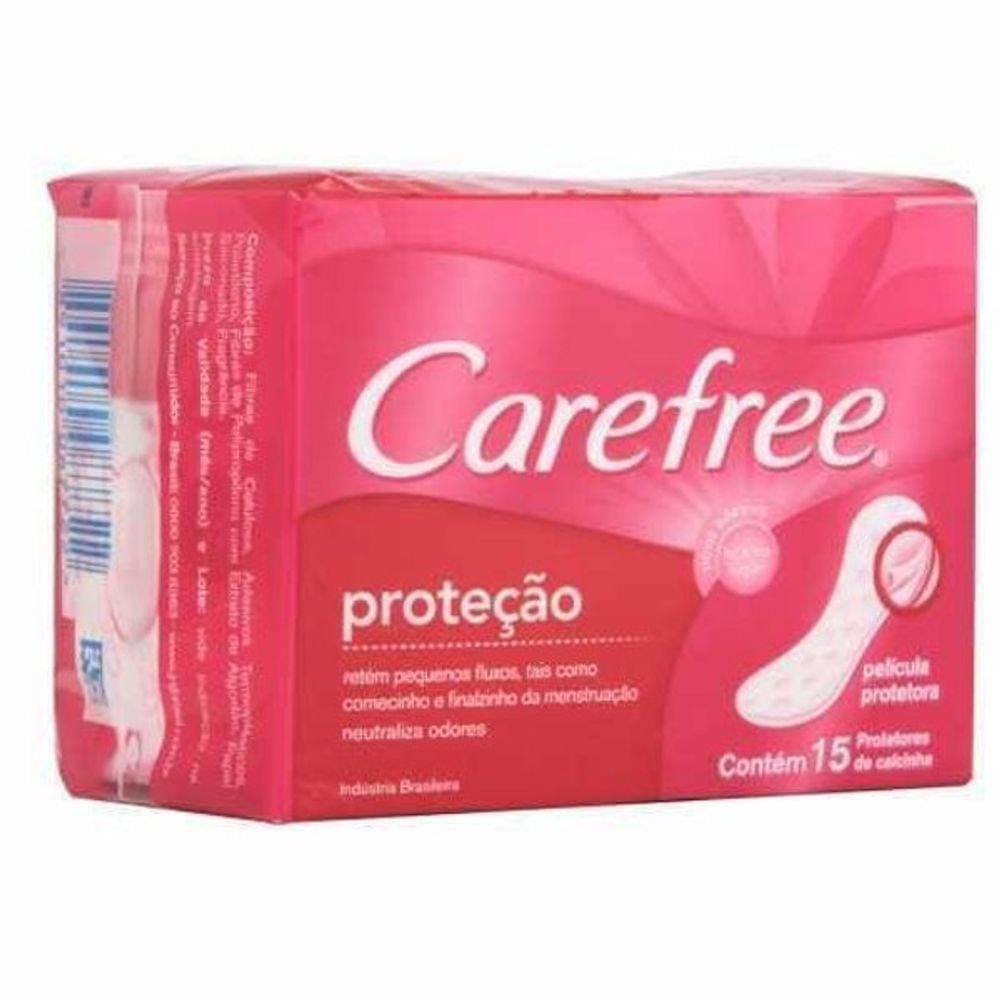 Protetor Diário Carefree Proteção - Sem Fragrância