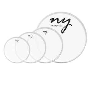 Kit de Peles para Bateria 10, 12, 14, 20 Clear Transparente New York