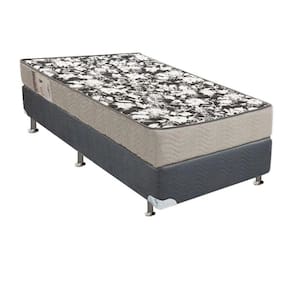 Colchão Ortobom Physical Ultra Resi+Cama Box Solteiro 88