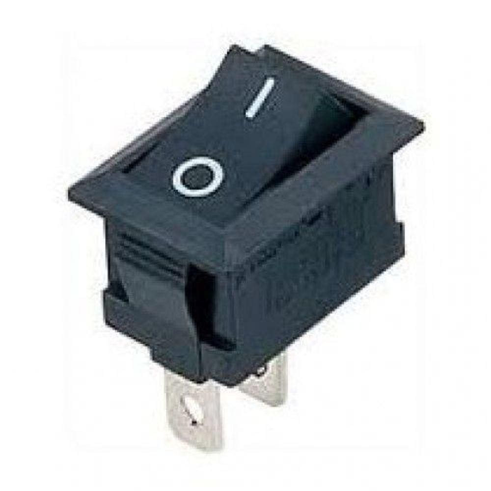 Chave gangorra KCD101 Liga Desliga Quadrado Preto Kit 50 un.