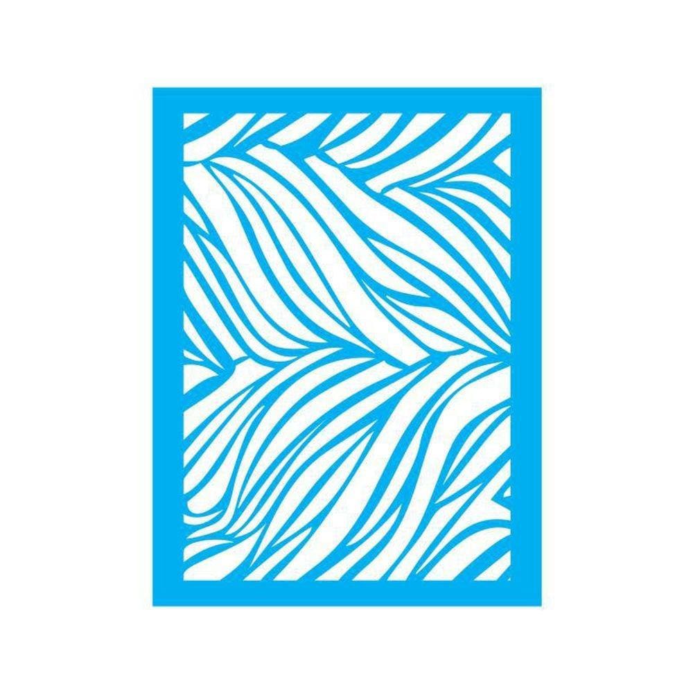 Stencil Tamako Estampa Zebra - 15X20Cm - Ref 8504