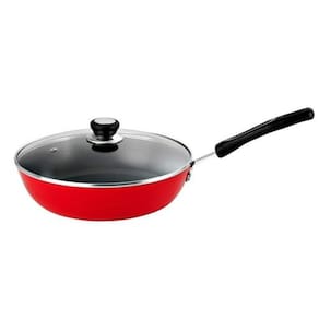 Frigideira Eterna Gourmet 28 cm Vermelha Nigro com Cabo