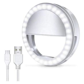 Flash Para Celular Luz Iluminação Ring Light Anel Led Selfie