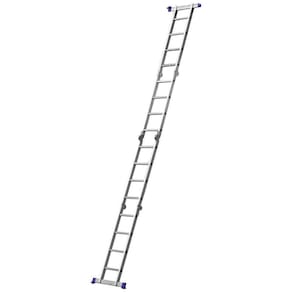 Escada Multifuncional Com Plataforma 4X4 16 Degraus Mor