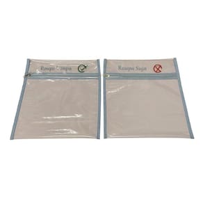 Saquinho De Roupa Suja E Limpa Para Creche Escola, Kit 2 Un