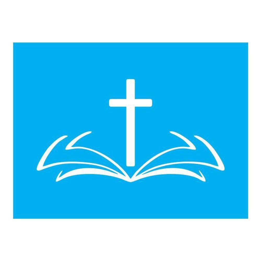 Stencil Tamako Cruz - 15X20Cm - Ref A2048