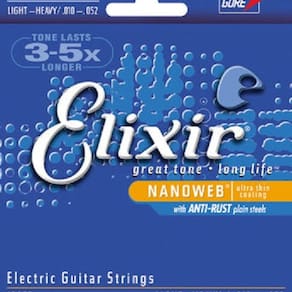 Encordoamento 010 Light Heavy Para Guitarra Elixir