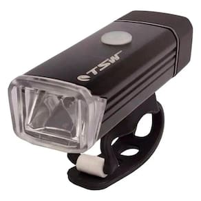 Farol Bike Tsw 180 Lumens Sinalizador Lanterna Led Preto