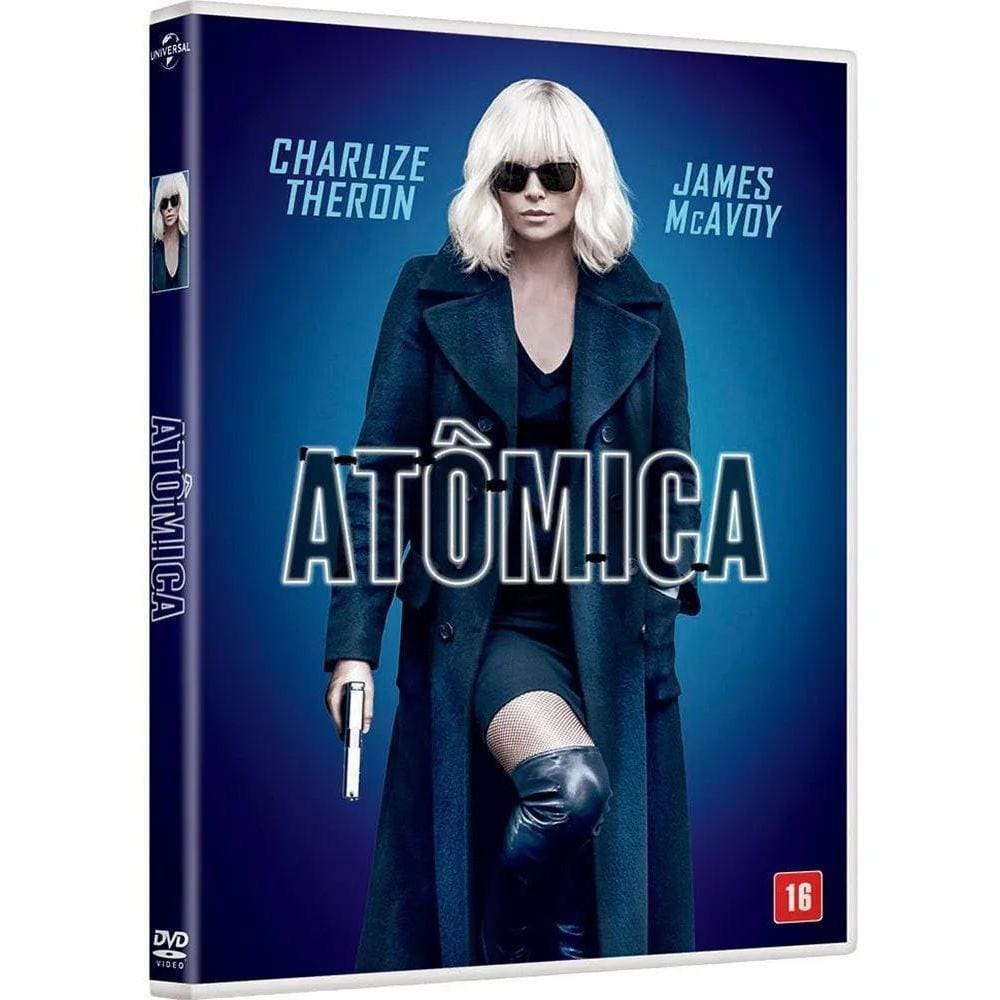 Dvd Atômica - Charlize Teron - Lacrado