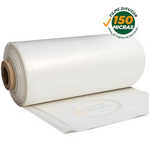 Lona Para Estufa Filme Plastico 150 Micras Difusor 8X11m