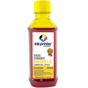 Tinta Corante InkPrinter Amarela para Impressora Epson (250ml)