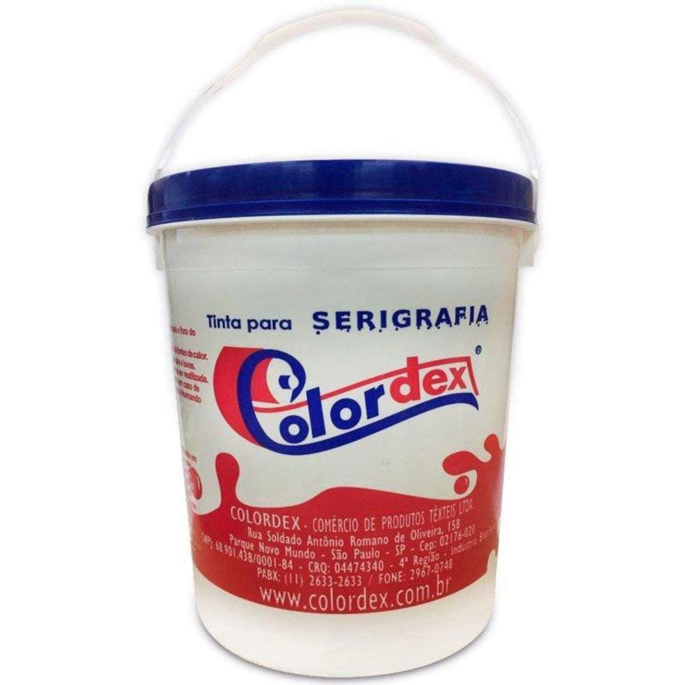 Tinta para Serigrafia Colordex Hidrocolor Incolor (5kg)