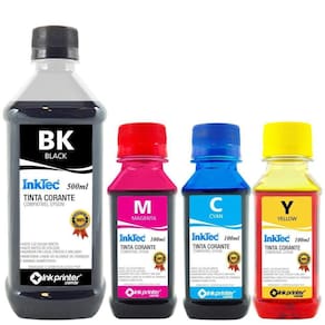 Tinta Corante InkTec para Impressora Epson (800ml)