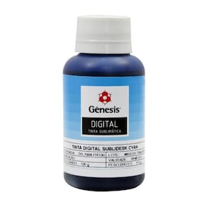 Tinta Sublimática Gênesis Ciano (100ml)