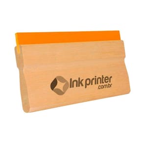Rodo com Tira de Poliuretano Laranja para Serigrafia 60SH (40cm)