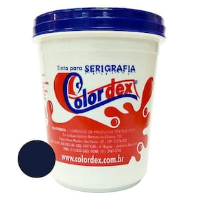 Pigmento Colordex para Tintas de Serigrafia a Base D`água - Azul Marinho (250ml)