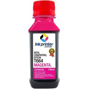 Tinta para Epson L365 - Magenta - Compatível InkPrinter (T664 - 100ml)