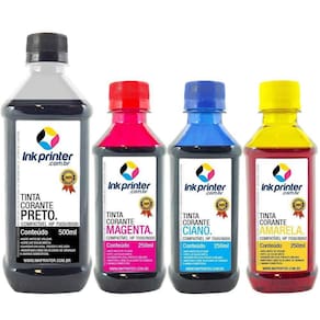 Tinta Corante InkPrinter para HP Série 7000, 8000 (1.250ml)